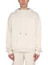 Mouty Drawstring-fastening Detail Hoodie In Ivory