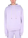 Mouty Logo-print Hoodie In Lilac