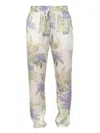 Mouty Floral-print Straight-leg Trousers In Multi