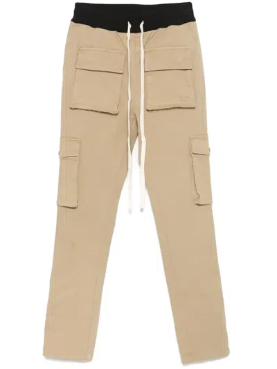 Mouty Cargo-pocket Tapered Trousers In Nude