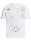 Mouty Graphic-print Cotton T-shirt In White