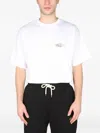 Mouty Logo-patch T-shirt In White