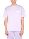 Mouty Logo-print T-shirt In Purple