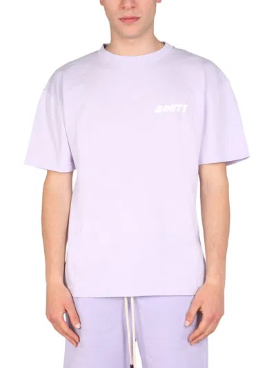 Mouty Logo-print T-shirt In Purple