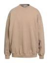 Mouty Man Sweatshirt Camel Size L Cotton, Polyester In Brown