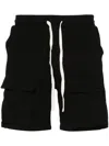 Mouty Twill Cargo Shorts In Black