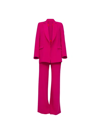 Mov Pink / Purple Bold Fuchsia Tailored Suit In Pink/purple