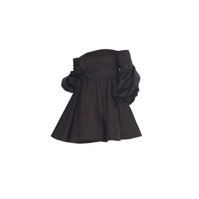 Mov Women's Black Doll Dress