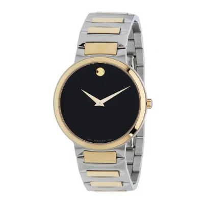 Pre-owned Movado 0607293 Men's Temo Black Quartz Watch