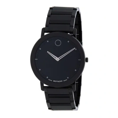 Pre-owned Movado 0607408 Men's Modern Classic Quartz Watch