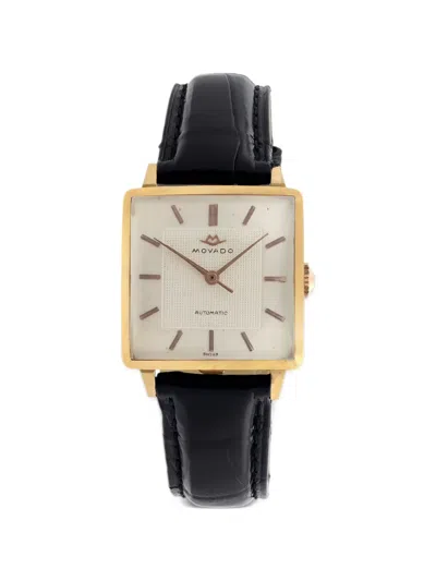 Pre-owned Movado 1958 Automatic 29mm Watch In White
