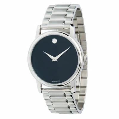 Pre-owned Movado 2100014 Men's Museum Stainless Steel Quartz Watch
