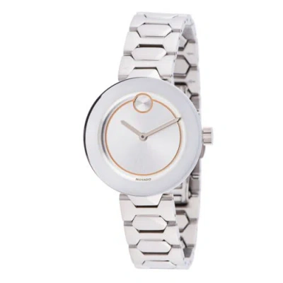 Pre-owned Movado 3600381 Women's Bold Grey Quartz Watch