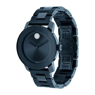 Pre-owned Movado 3600388 Women's Bold Blue Quartz Watch