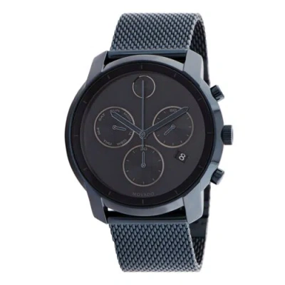 Pre-owned Movado 3600403 Men's Bold Blue Quartz Watch