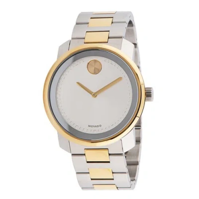 Pre-owned Movado 3600431 Men's Bold Silver-tone Quartz Watch