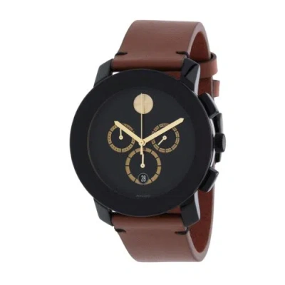 Pre-owned Movado 3600540 Men's Bold Black Quartz Watch