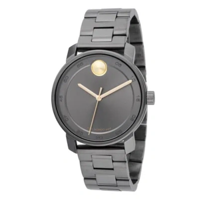 Pre-owned Movado 3600913 Men's Bold Grey Dial Quartz Watch