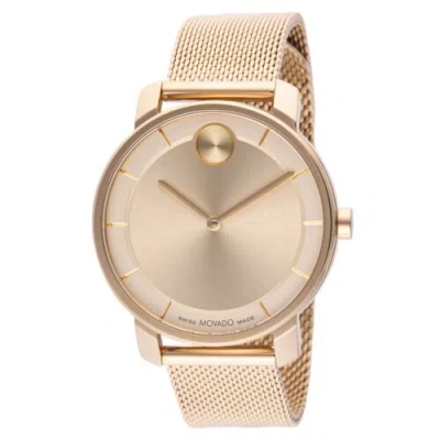 Pre-owned Movado 3600921 Women's Bold Access Gold-tone Dial Quartz Watch