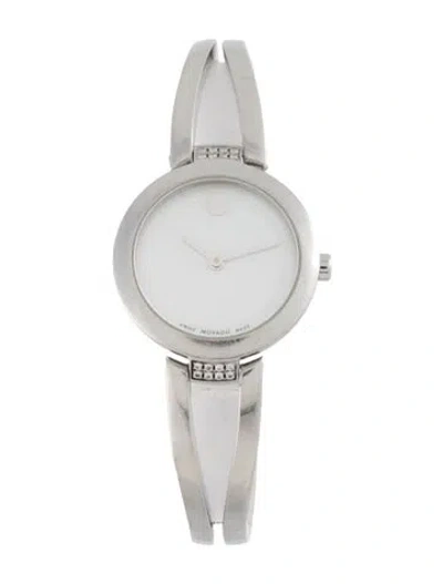 Pre-owned Movado Amorosa Watch, 25mm In Multi