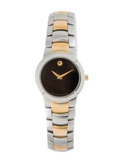 Pre-owned Movado Amorosa Watch, 25mm In Multicolor