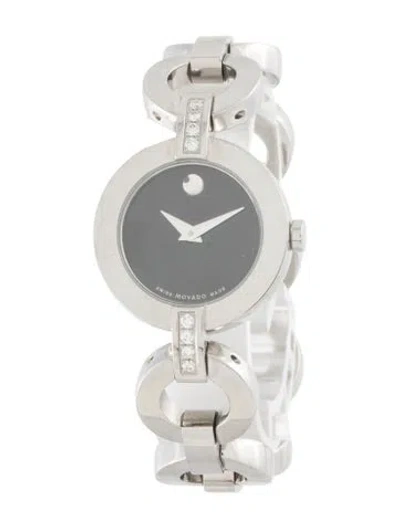 Pre-owned Movado Bela Moda Watch, 24mm In Multicolor
