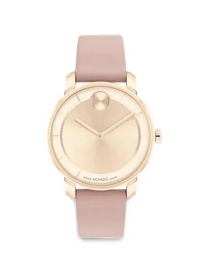Movado Bold 34mm Watch In Gold