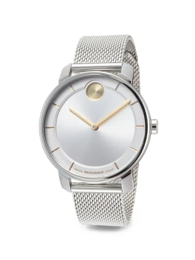 Movado Bold 34mm Watch In Silver