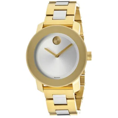 Movado Bold 36mm Silver Dial Two-tone Women's Watch 3600129