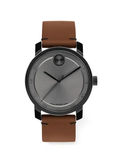 Movado Bold Access 42mm Watch In Brown