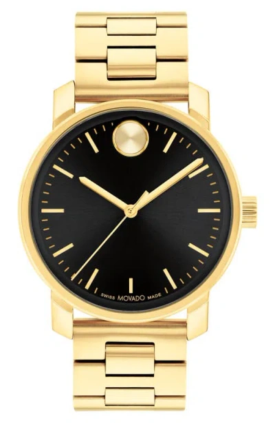 Movado Bold Access Bracelet Watch, 41mm In Gold