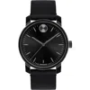 Movado Bold Access Leather Strap Watch, 41mm