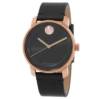 Pre-owned Movado Bold Access Quartz Black Dial Men's Watch 3600945