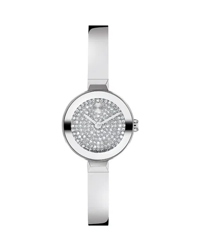 Movado Bold Bangle Mini Watch, 23mm In Metallic