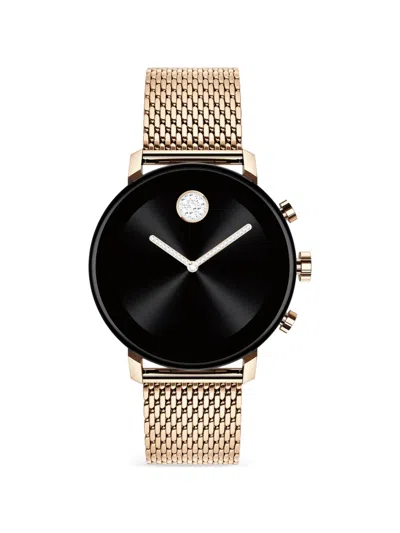 Movado Bold Connect 2.0 42mm Watch In Metallic