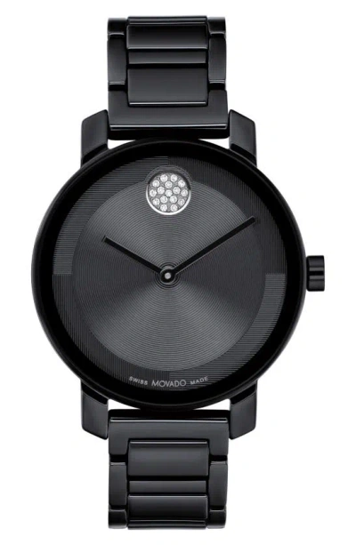 Movado Bold Evolution 2.0 Bracelet Watch, 34mm In Black