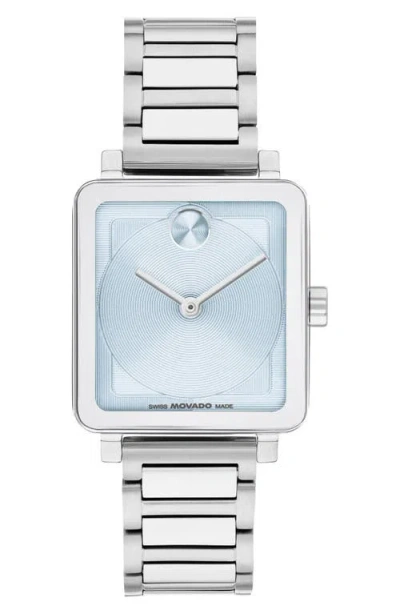 Movado Bold Evolution 2.0 Bracelet Watch, 26mm In Blue