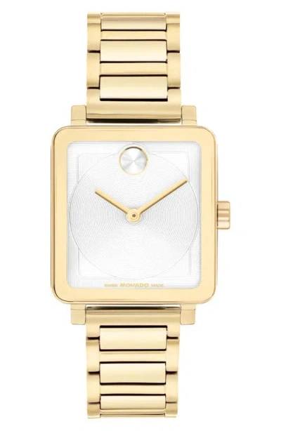 Movado Bold Evolution 2.0 Bracelet Watch, 26mm In White