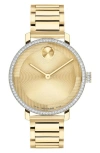 Movado Bold Evolution Watch, 34mm In Gold