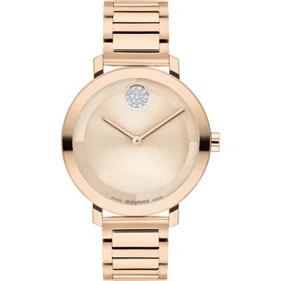 MOVADO MOVADO BOLD EVOLUTION 2.0 BRACELET WATCH, 34MM