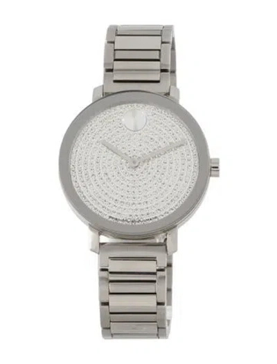 Pre-owned Movado Bold Evolution 2.0 Watch, 34mm In Multicolor