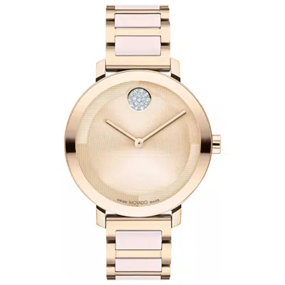 Movado Bold Evolution 2.0 Watch In Gold
