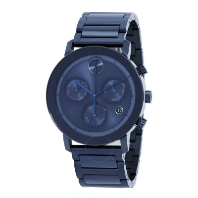 Movado Bold Evolution Chronograph Quartz Blue Dial Men's Watch 3600812