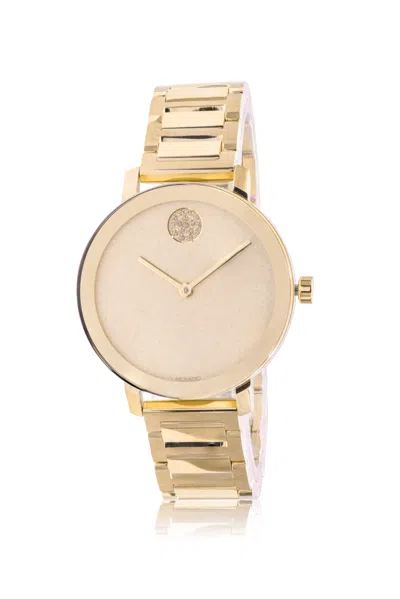 Movado Bold Evolution Pale Gold Ladies Watch