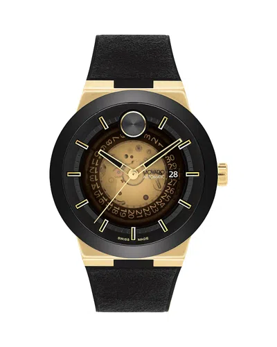 Movado Bold Fusion Automatic Watch, 43.5mm In Black
