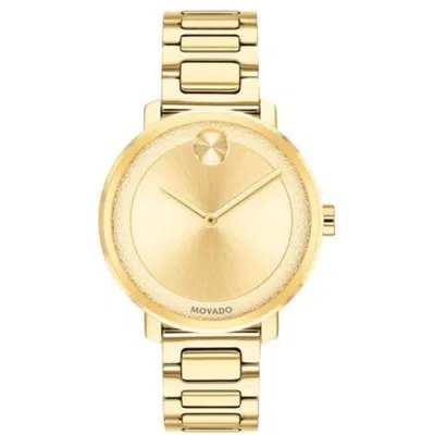 Movado Bold Gold Tone Dial Women's Watch 3600502