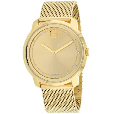 Movado Bold Gold Unisex Watch