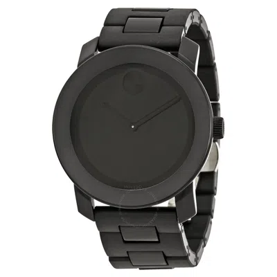 Movado Bold Large Black Dial Black Tr90 Composite Men's Watch 3600047