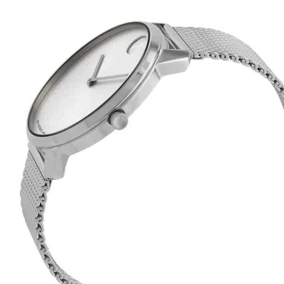 Movado Bold Men's 3600832 Thin Swiss Quartz Silver Watch 42mm