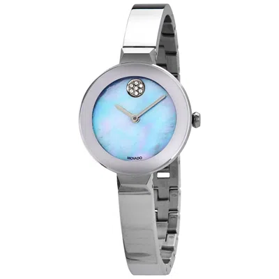 Movado Bold Mother Of Pearl Dial Ladies Watch 3600629 In Neutral